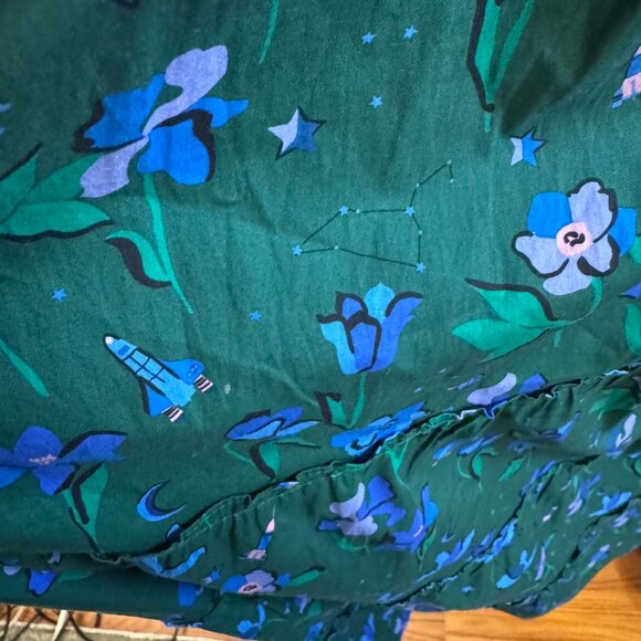 Hill House Space Floral Nap Dress Size XS - Picture 2 of 6